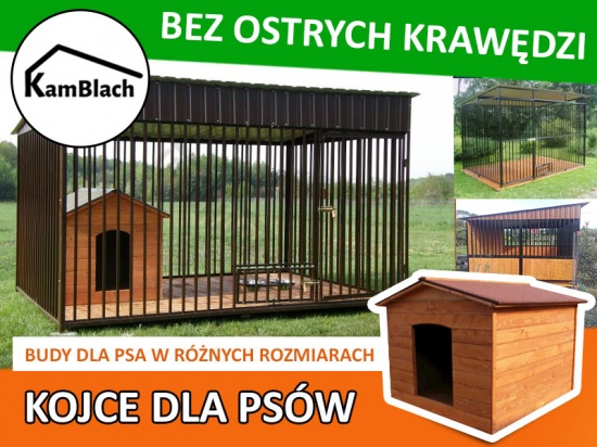 Kojec dla psa RÓŻNE WYMIARY kojce dla psów klatki legowiska PRODC